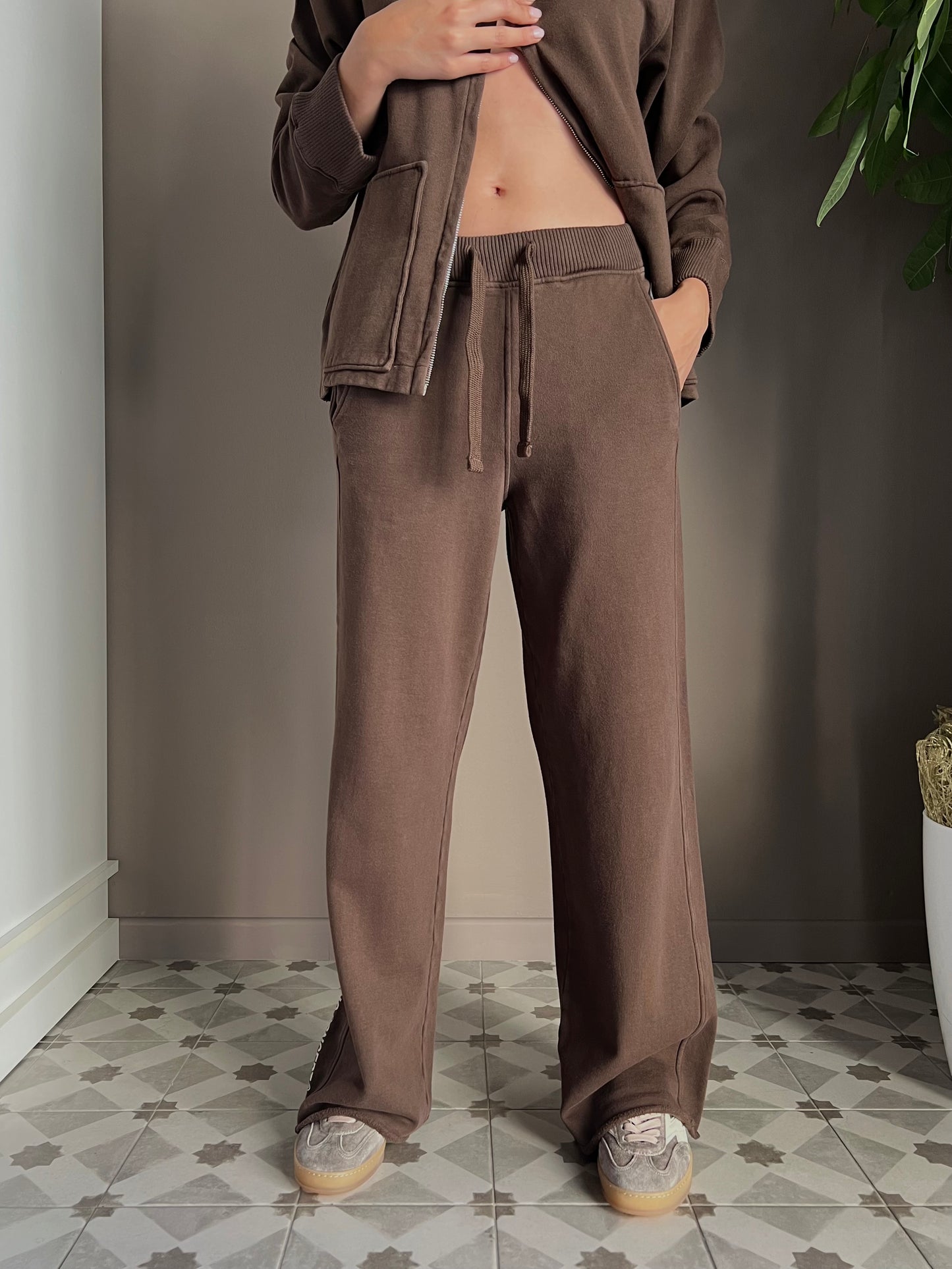 Pantalone in felpa cioco Noumeno Concept