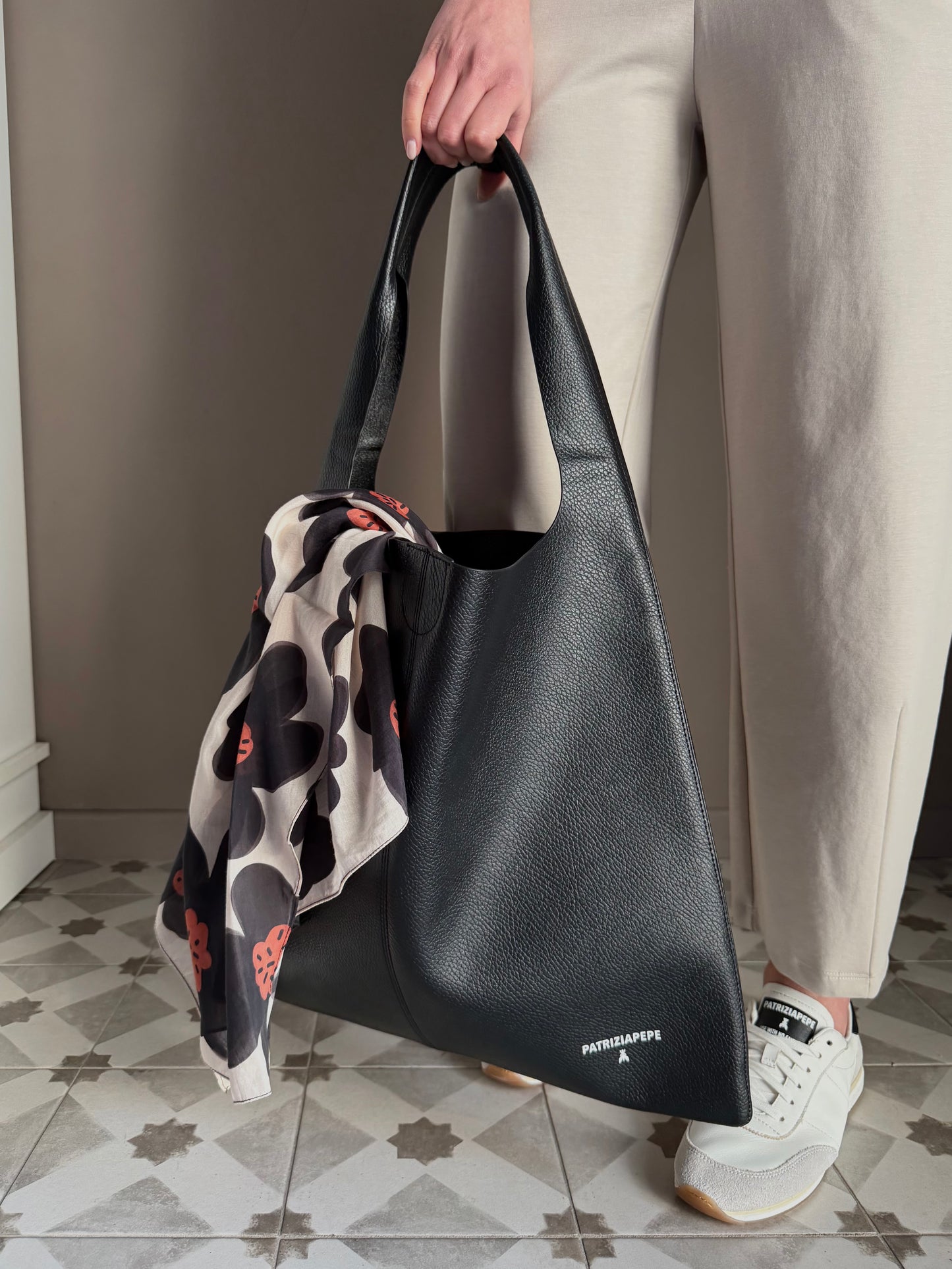 Borsa Patrizia Pepe maxi shopper