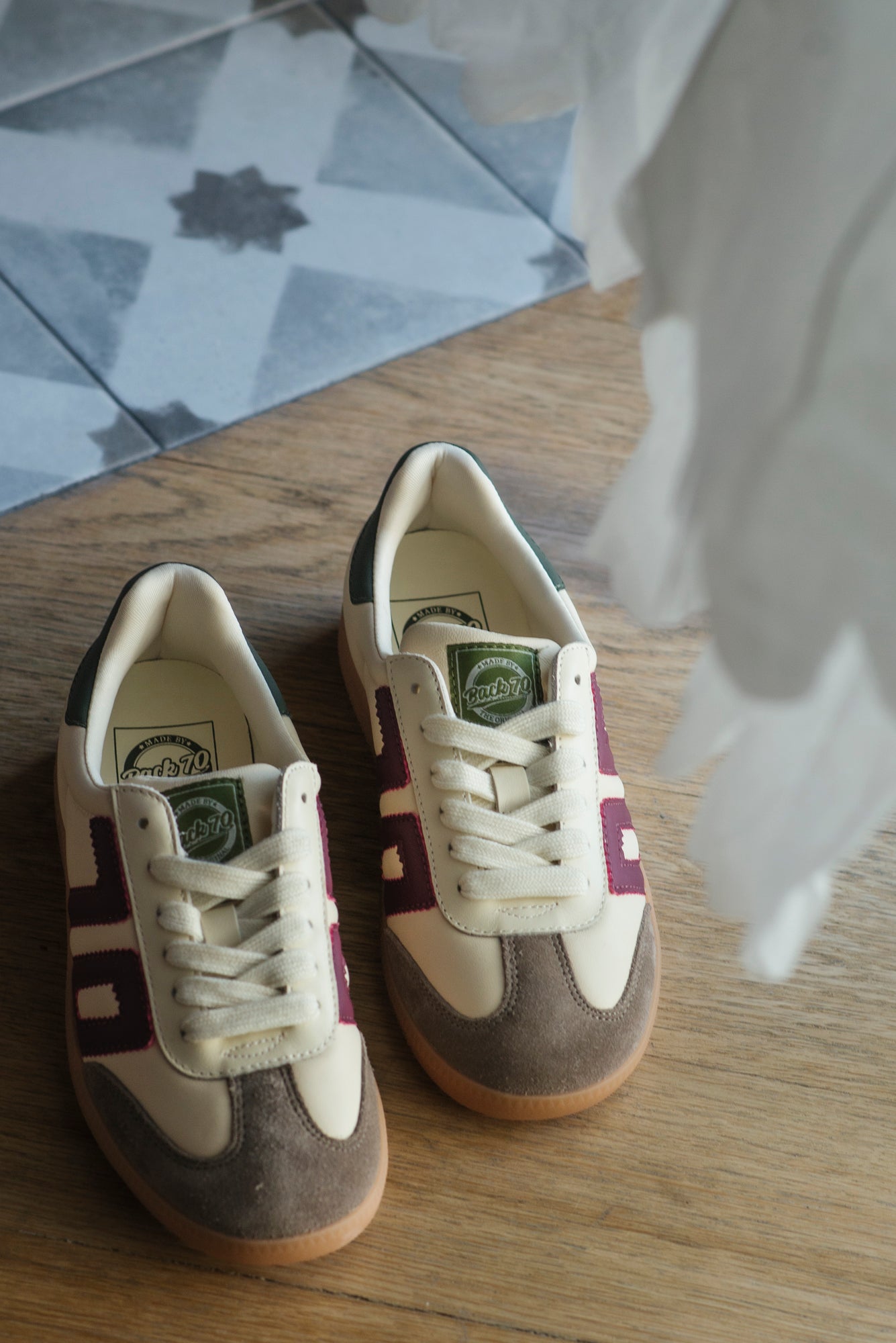 Sneakers in pelle e suede Black 70