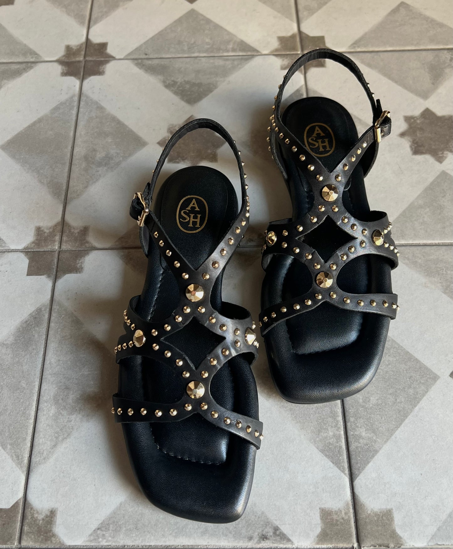 Sandalo in pelle Ash Ruby