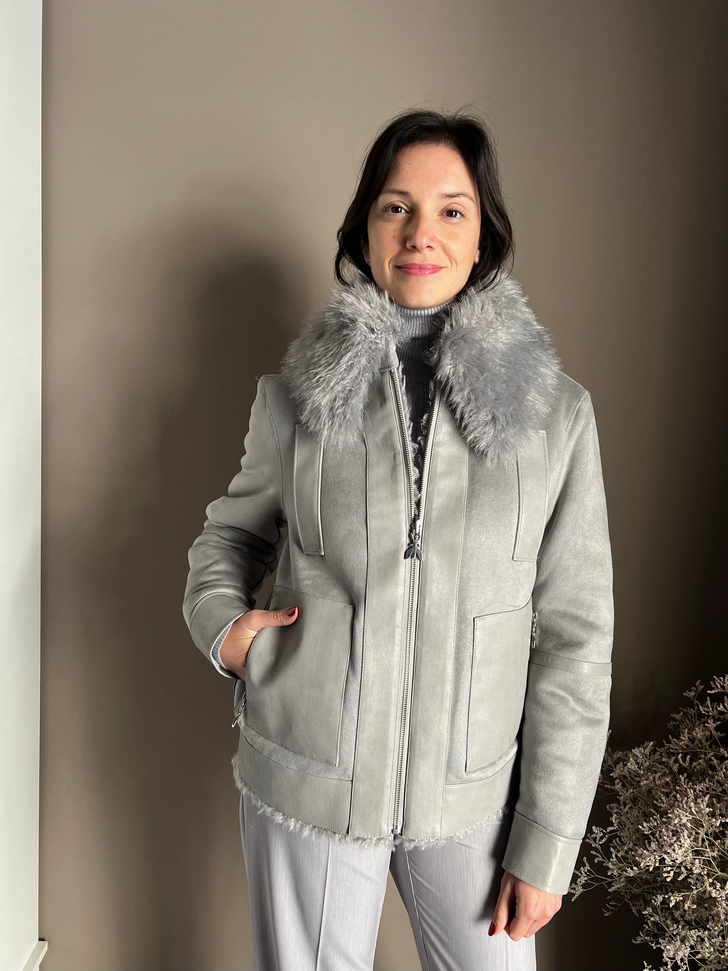 Giubbotto reversibile Fluffy Patrizia Pepe