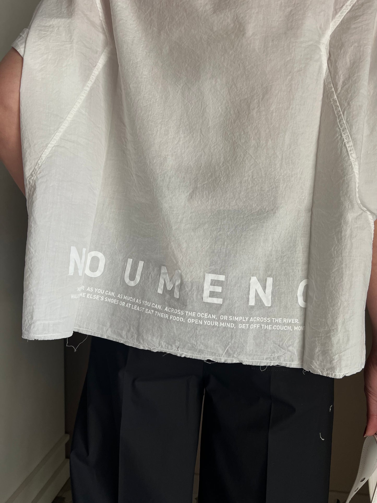 Maglia in garza di cotone Noumeno Concept