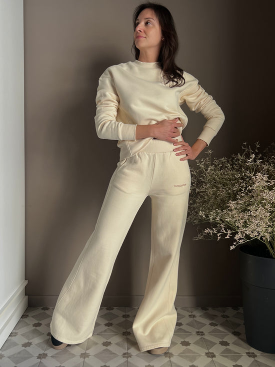 Pantalone in felpa a palazzo Patrizia Pepe