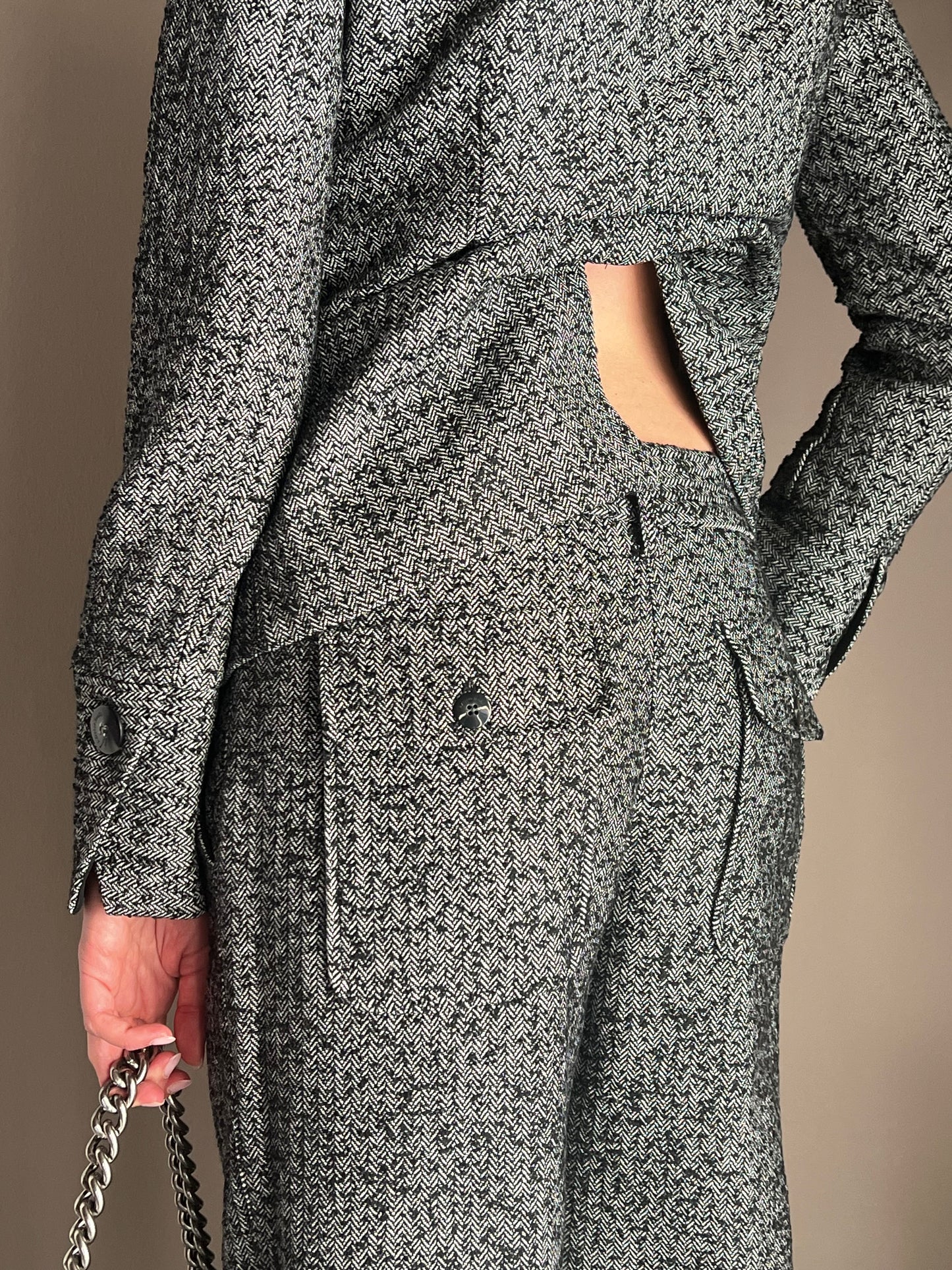 Pantaloni in tweed Alessia Santi