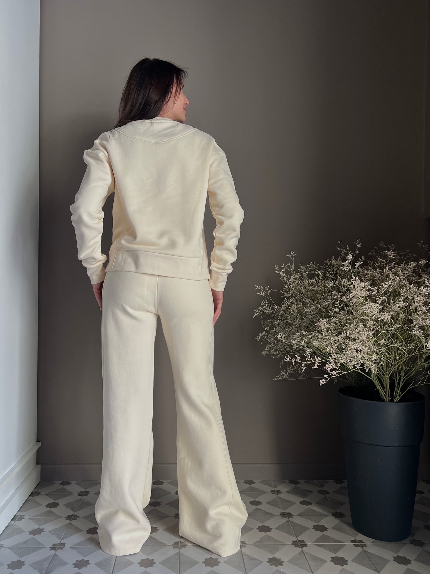 Pantalone in felpa a palazzo Patrizia Pepe