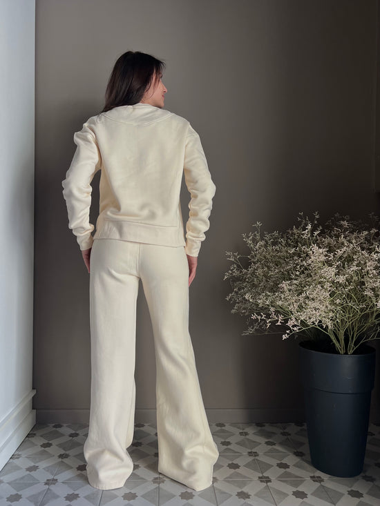 Pantalone in felpa a palazzo Patrizia Pepe