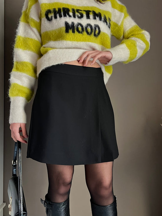 Gonna corta finto portafoglio