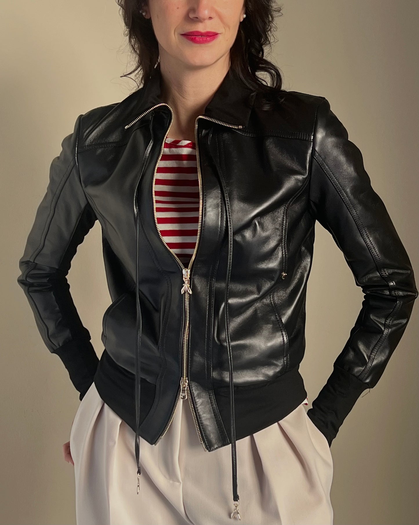 Giacca in pelle