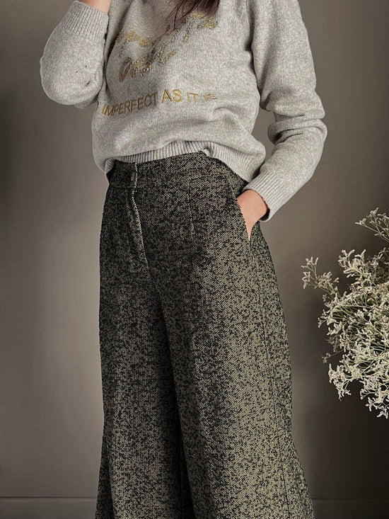 Pantalone palazzo fil-à-fil Alessia Santi