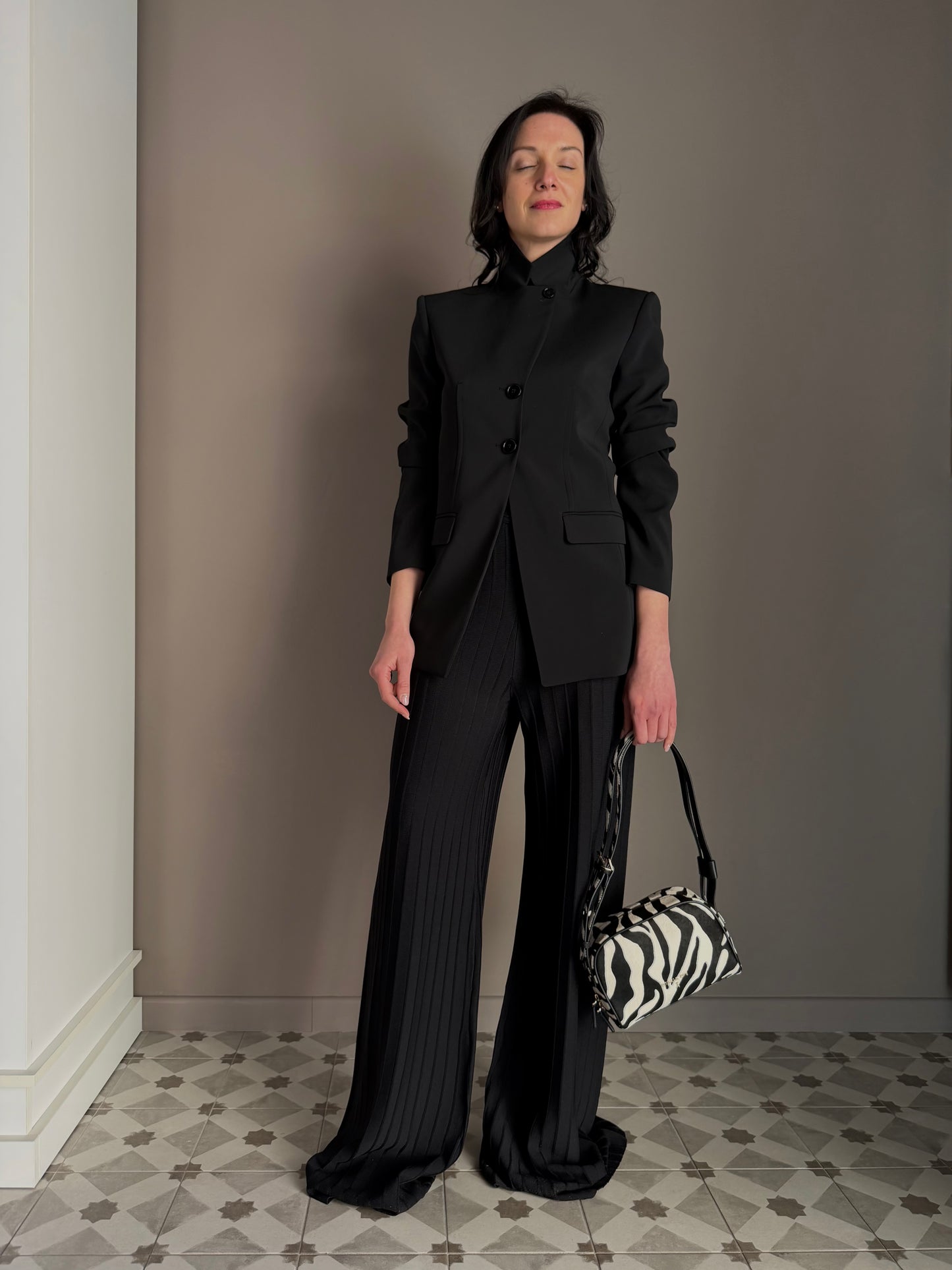 Blazer sartoriale slim