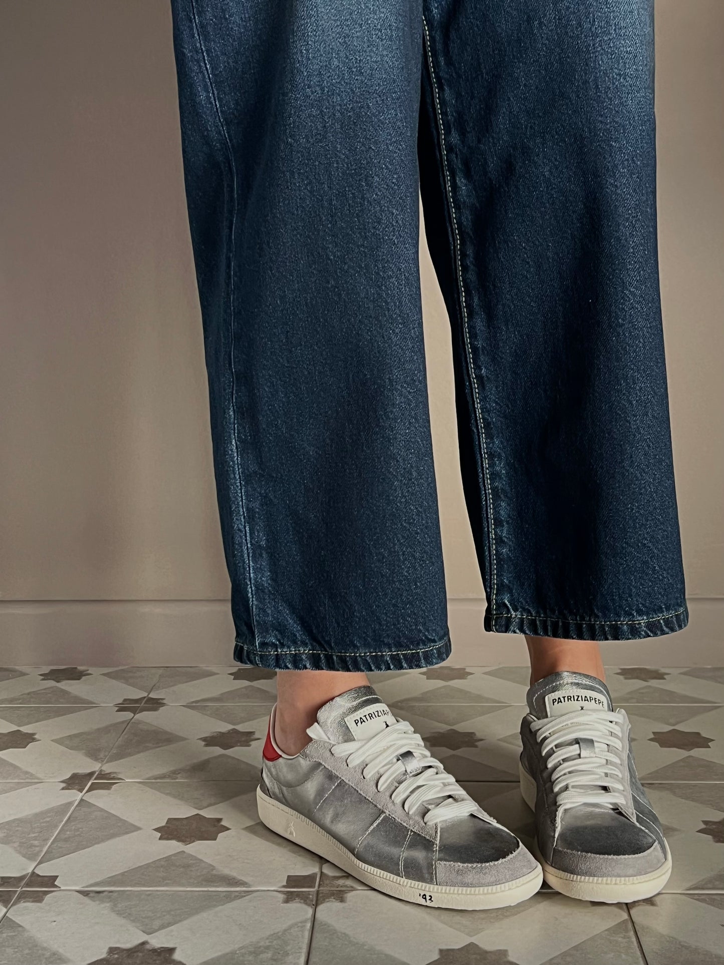 Sneakers Skin ‘93 in nappa laminata
