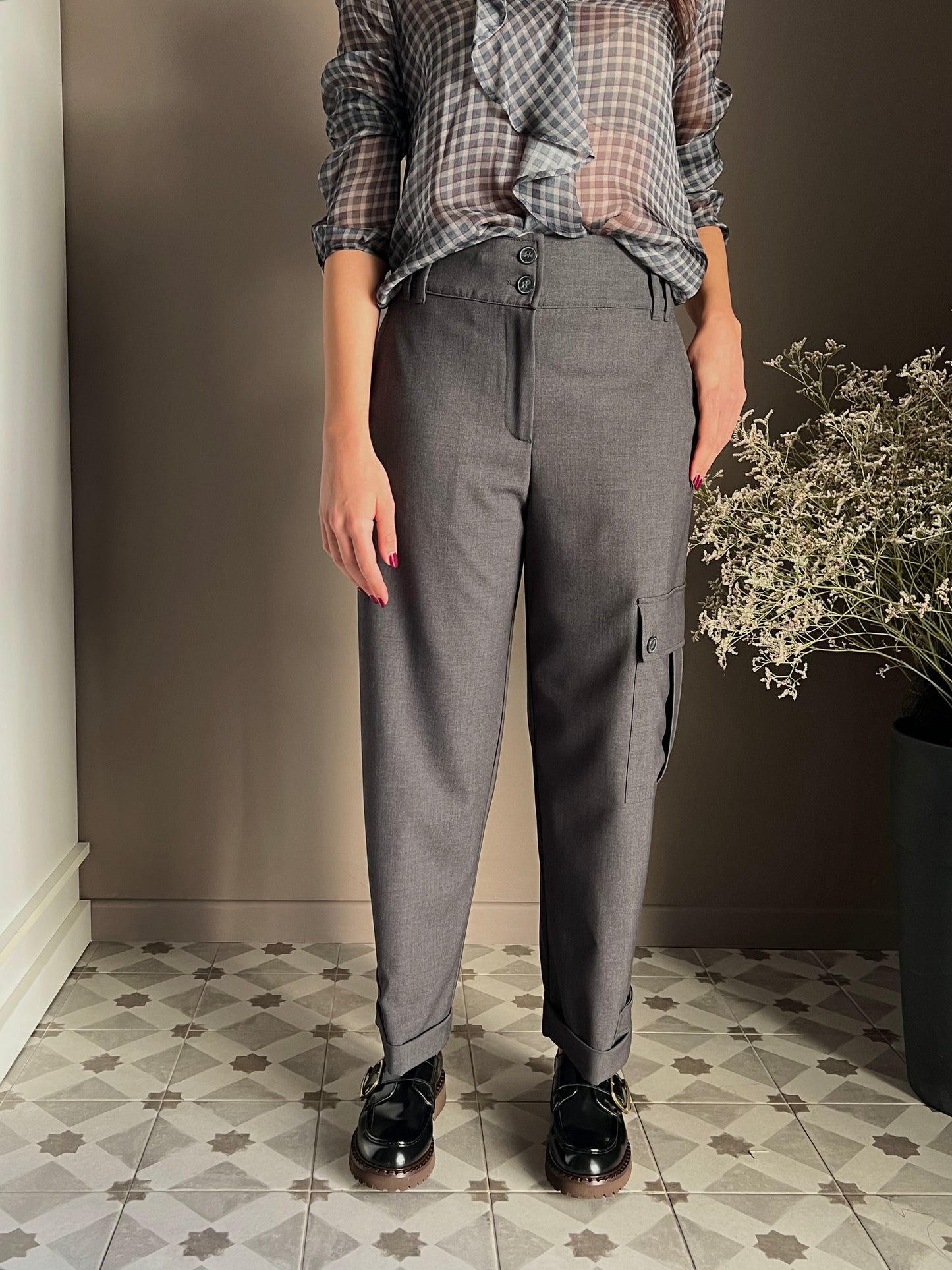 Pantalone cargo Alessia Santi