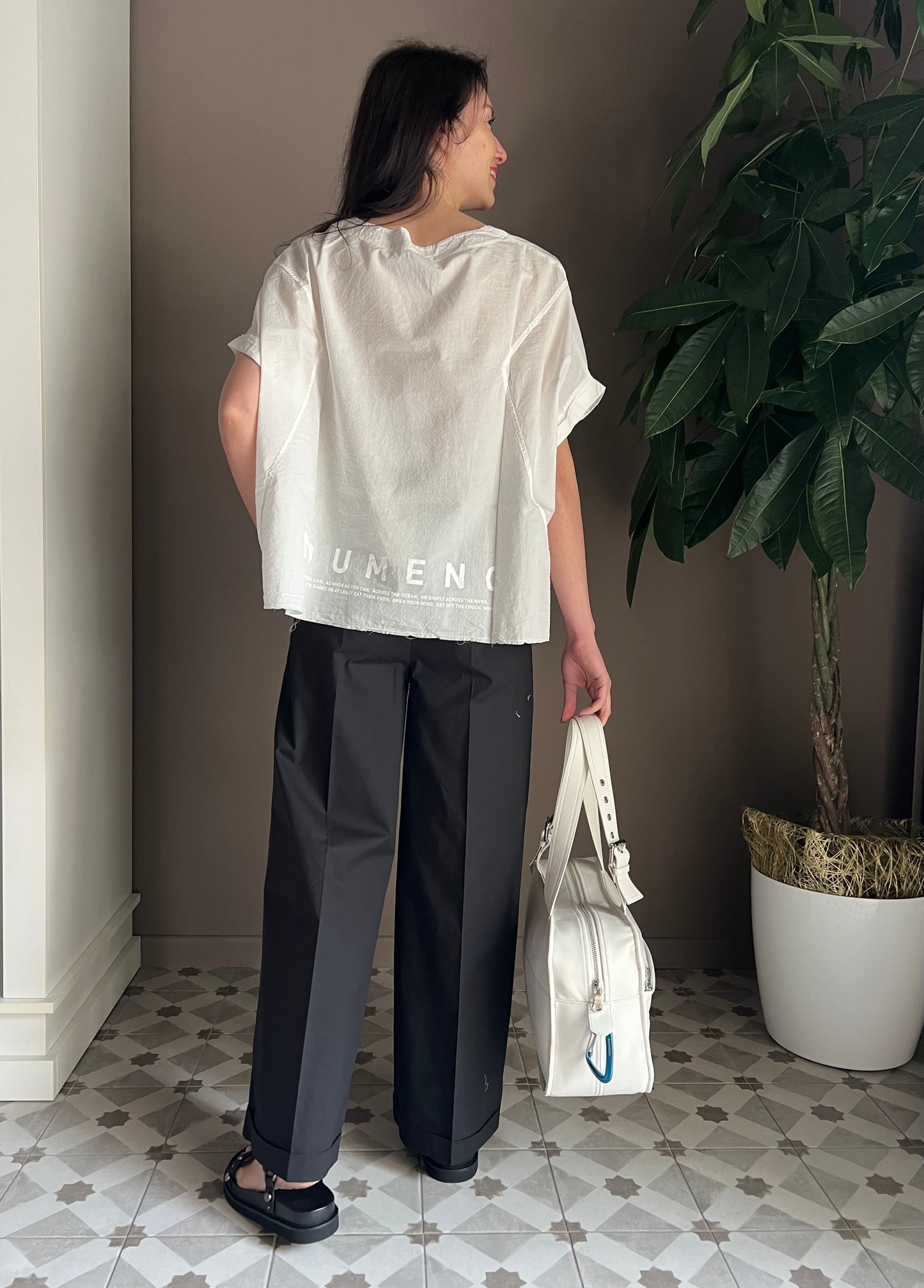 Maglia in garza di cotone Noumeno Concept