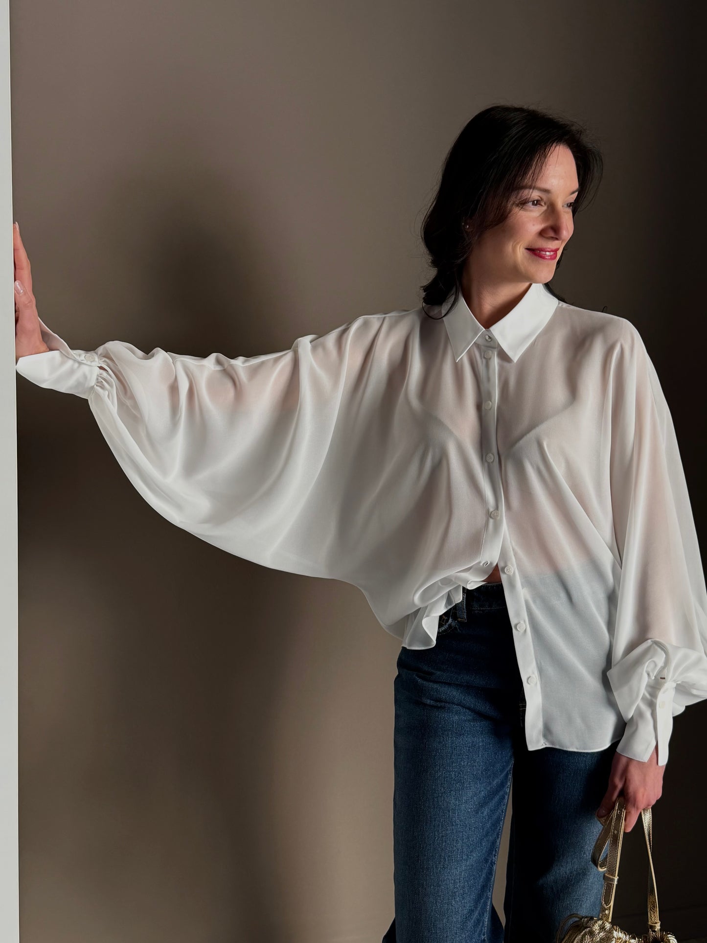 Camicia Patrizia Pepe manica baloon