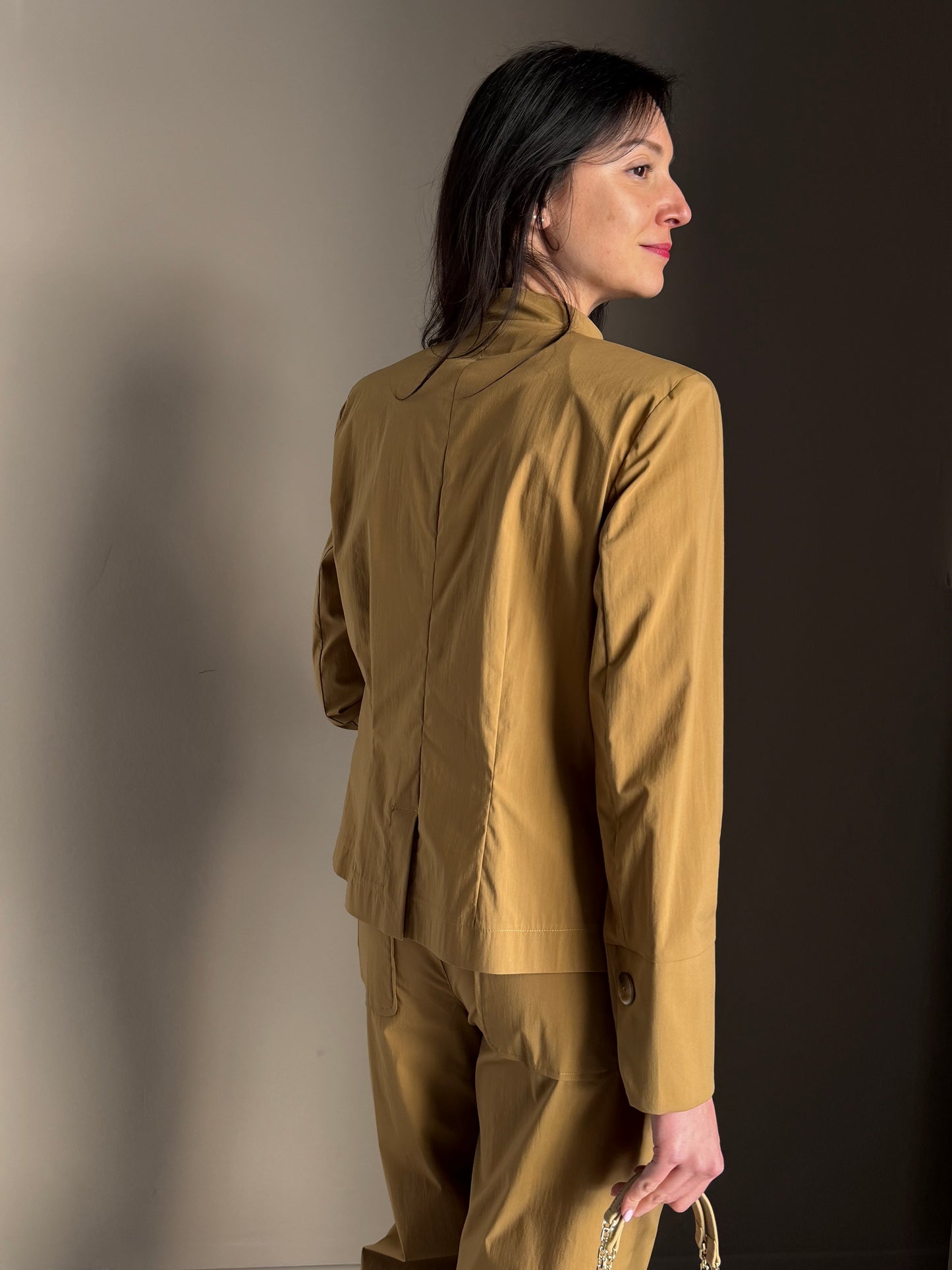 Giacca in Cotone Alessia Santi – Nocciola