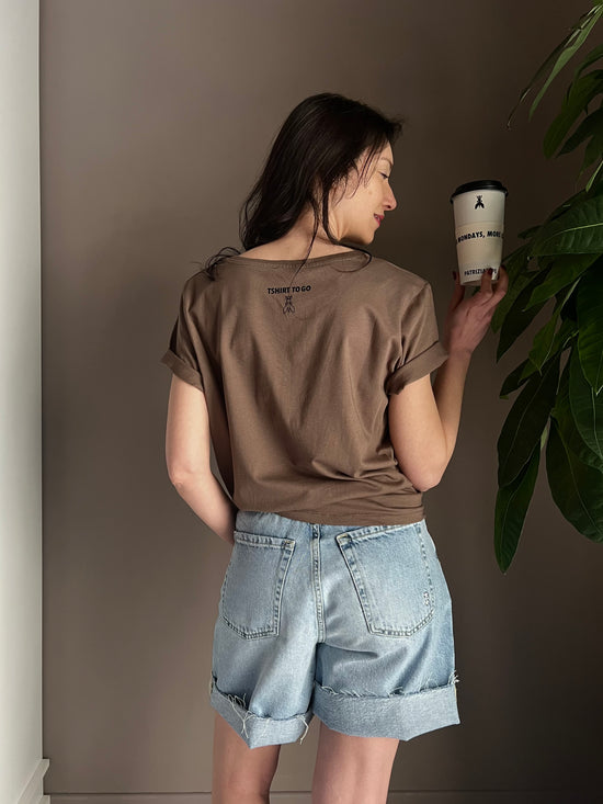 T-shirt To Go cioccolato