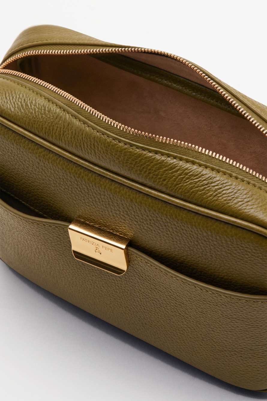 Borsa Tracolla Patrizia Pepe in pelle Green