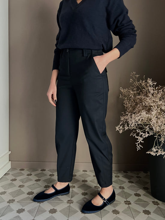 Pantalone blu Alessia santi