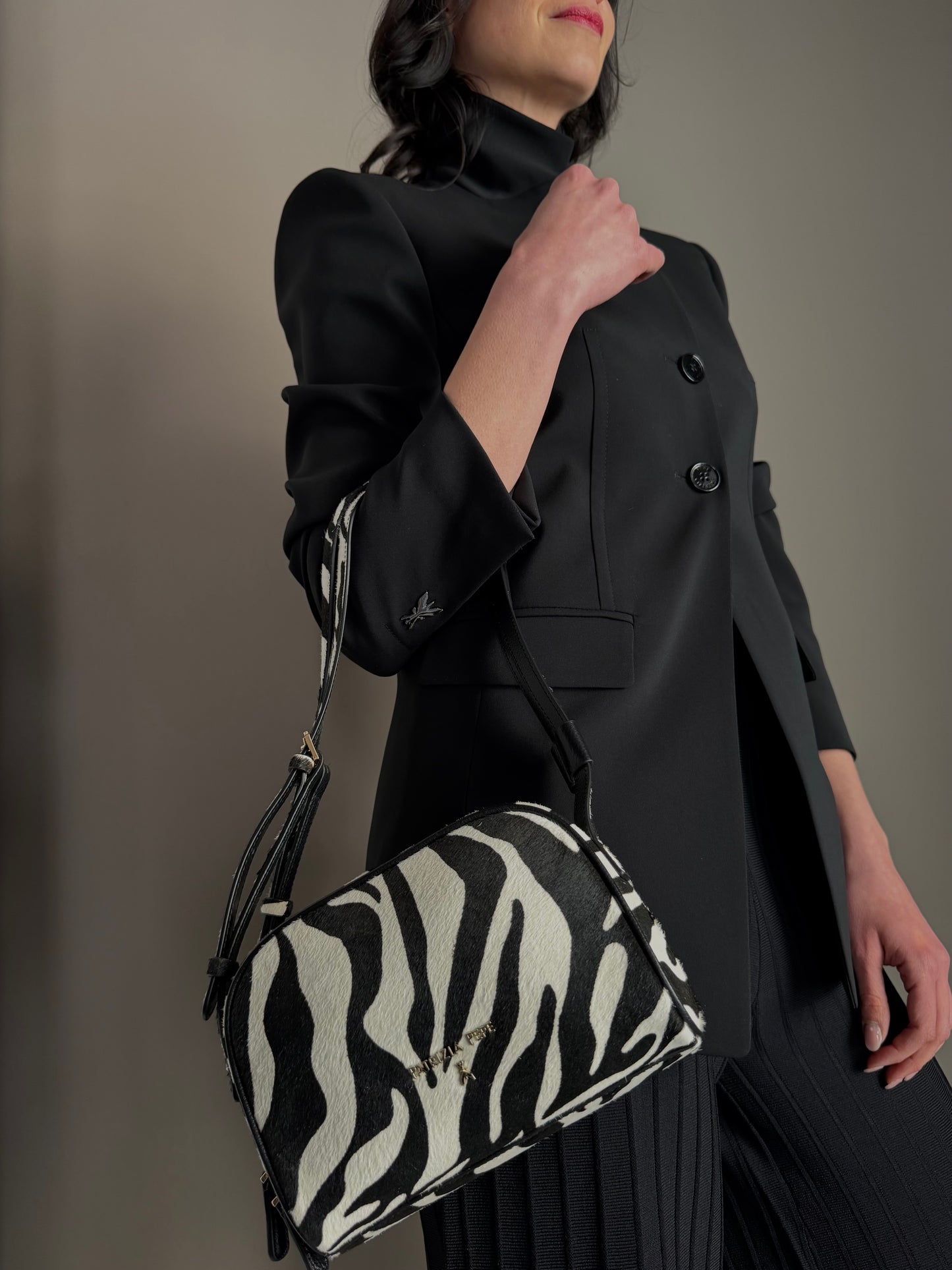 Camera Bag Patrizia Pepe in cavallino