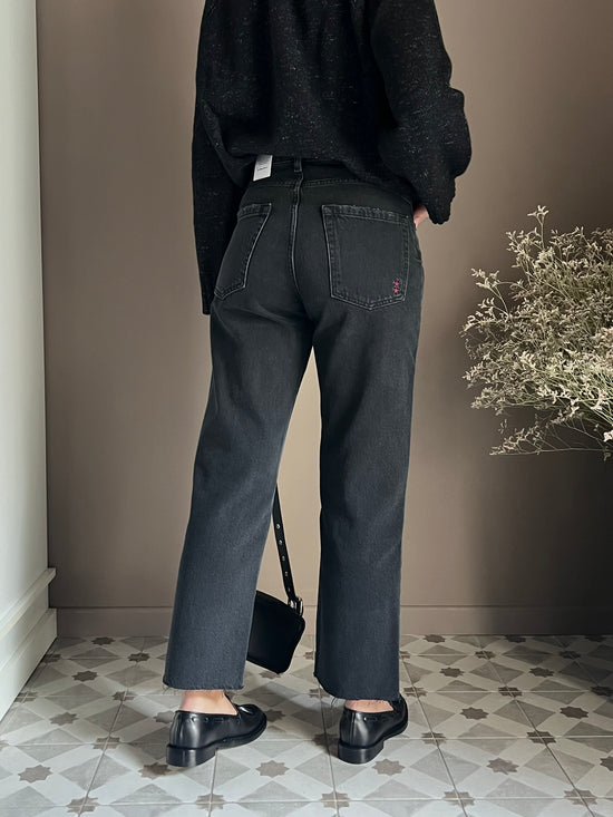 Pantalone Icon Denim Mod. Jill nero