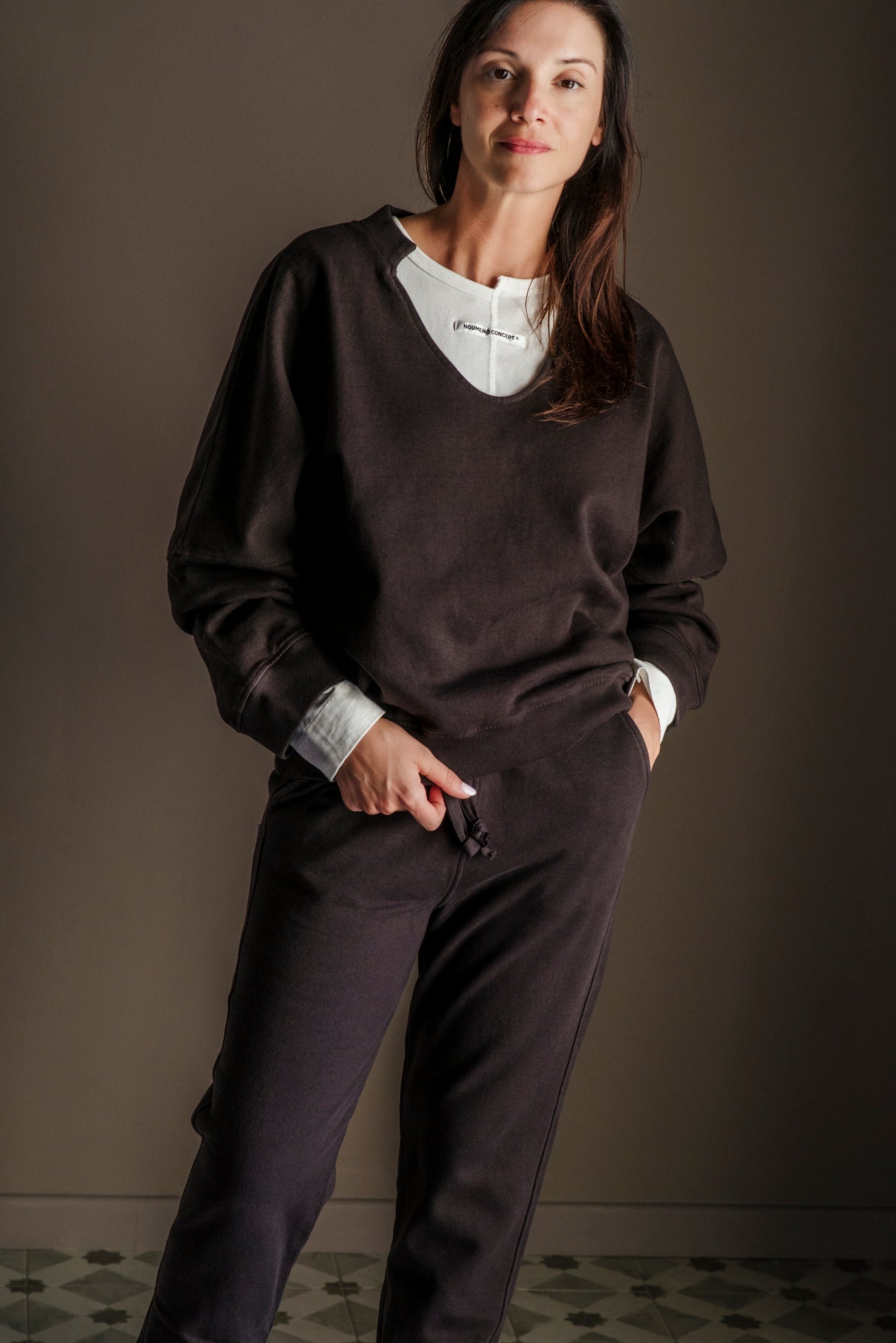 Pantalone in felpa Moro Noumeno Concept.