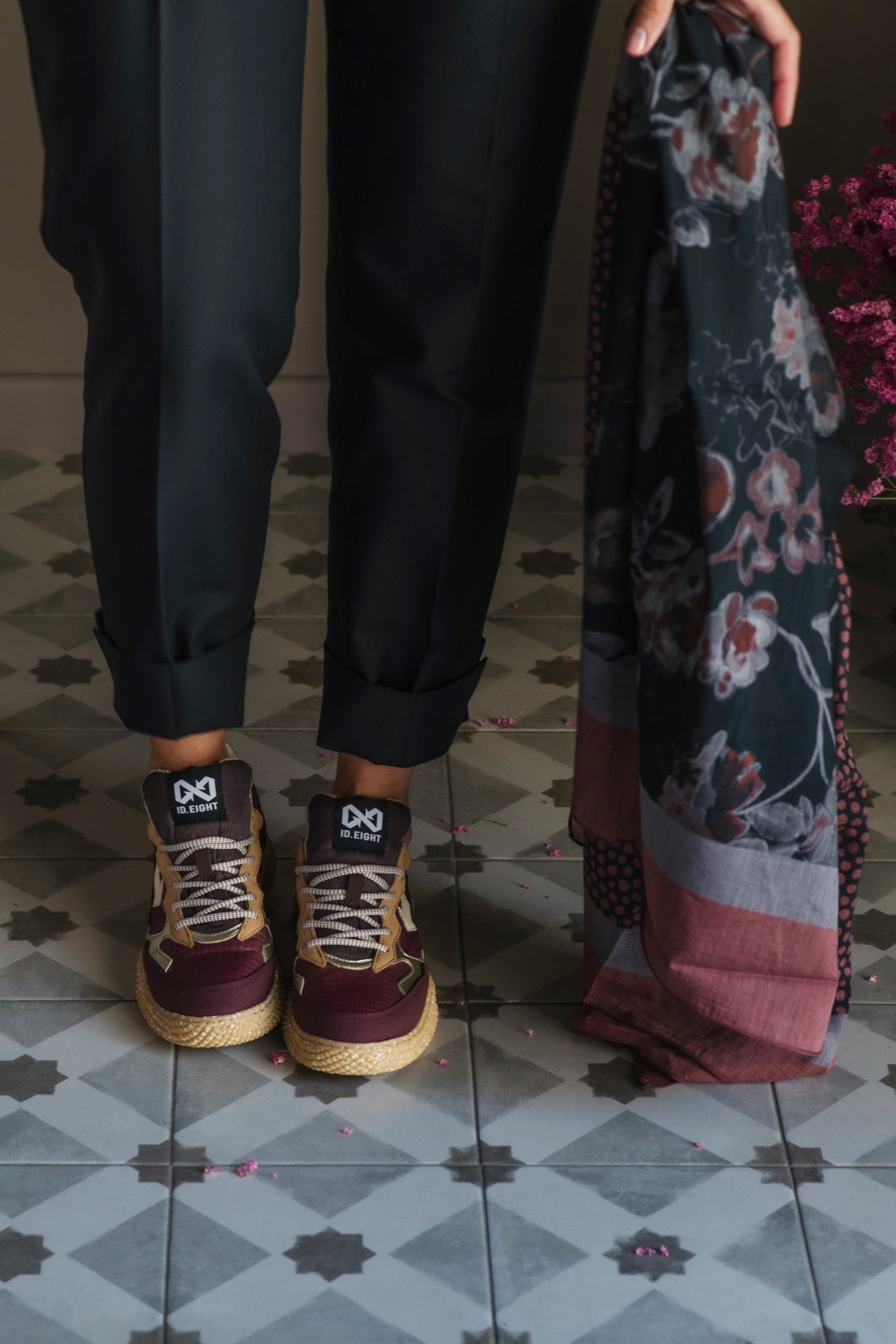 Sneakers ID.Eight Hana Merlot