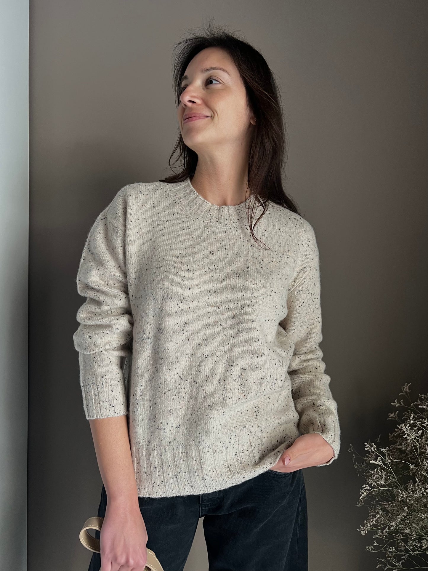 Maglione in lana mélange Alessia Santi