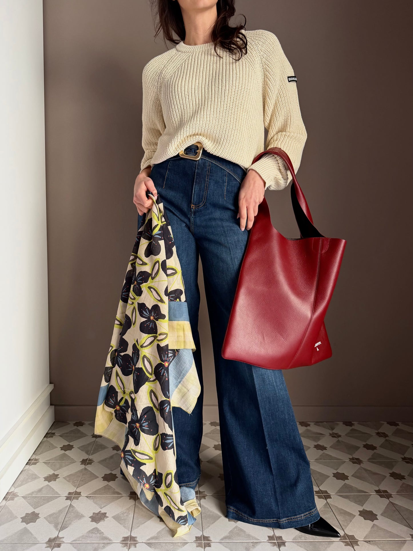 Borsa Patrizia Pepe maxi shopper