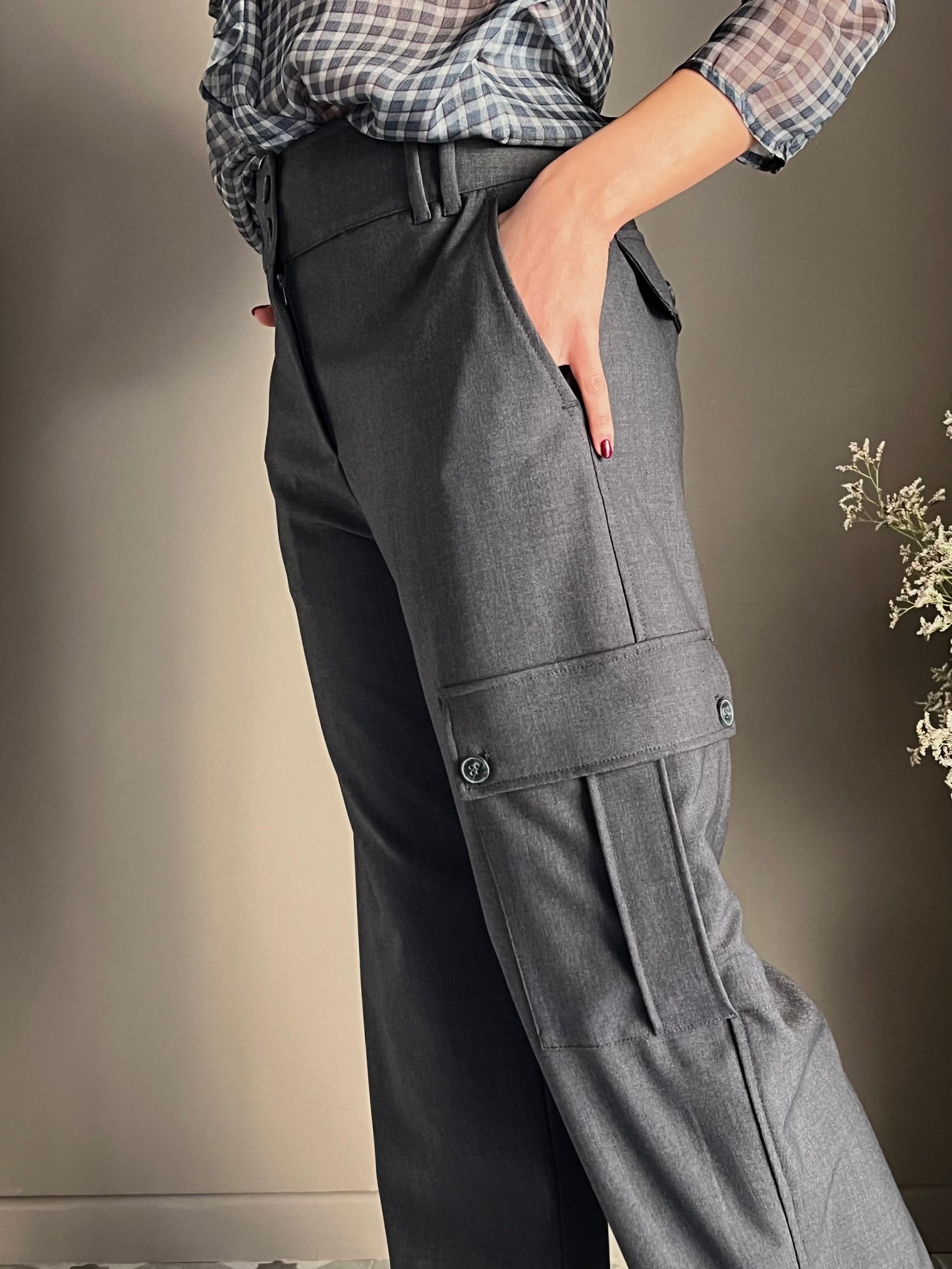 Pantalone cargo Alessia Santi