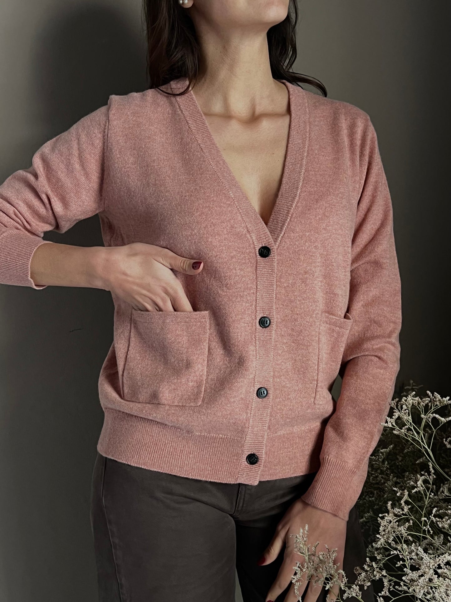 Cardigan in puro cashmere Notshy