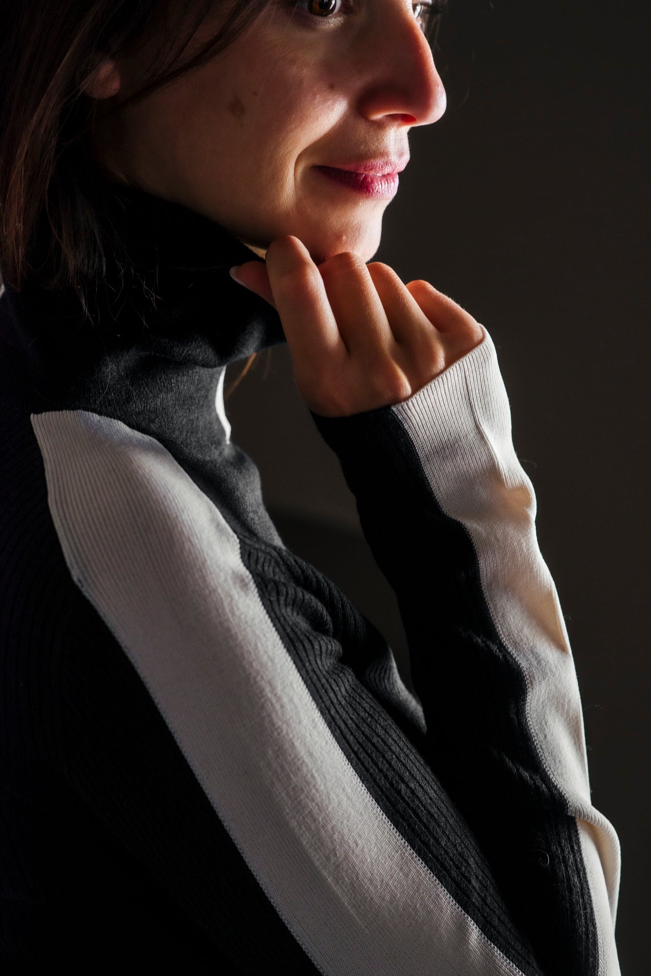 Maglione Dolcevita Bicolor – Patrizia Pepe