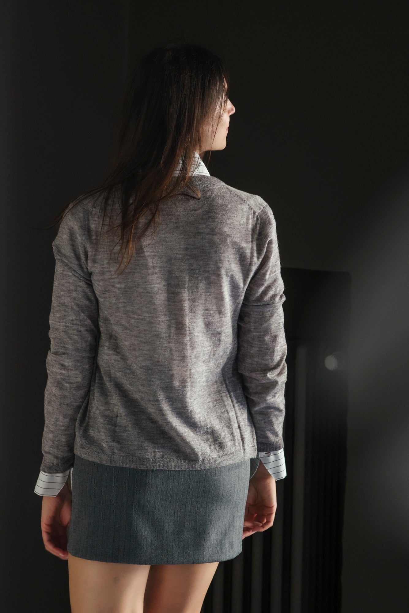 Cardigan Alessia Santi - Grigio Tortora