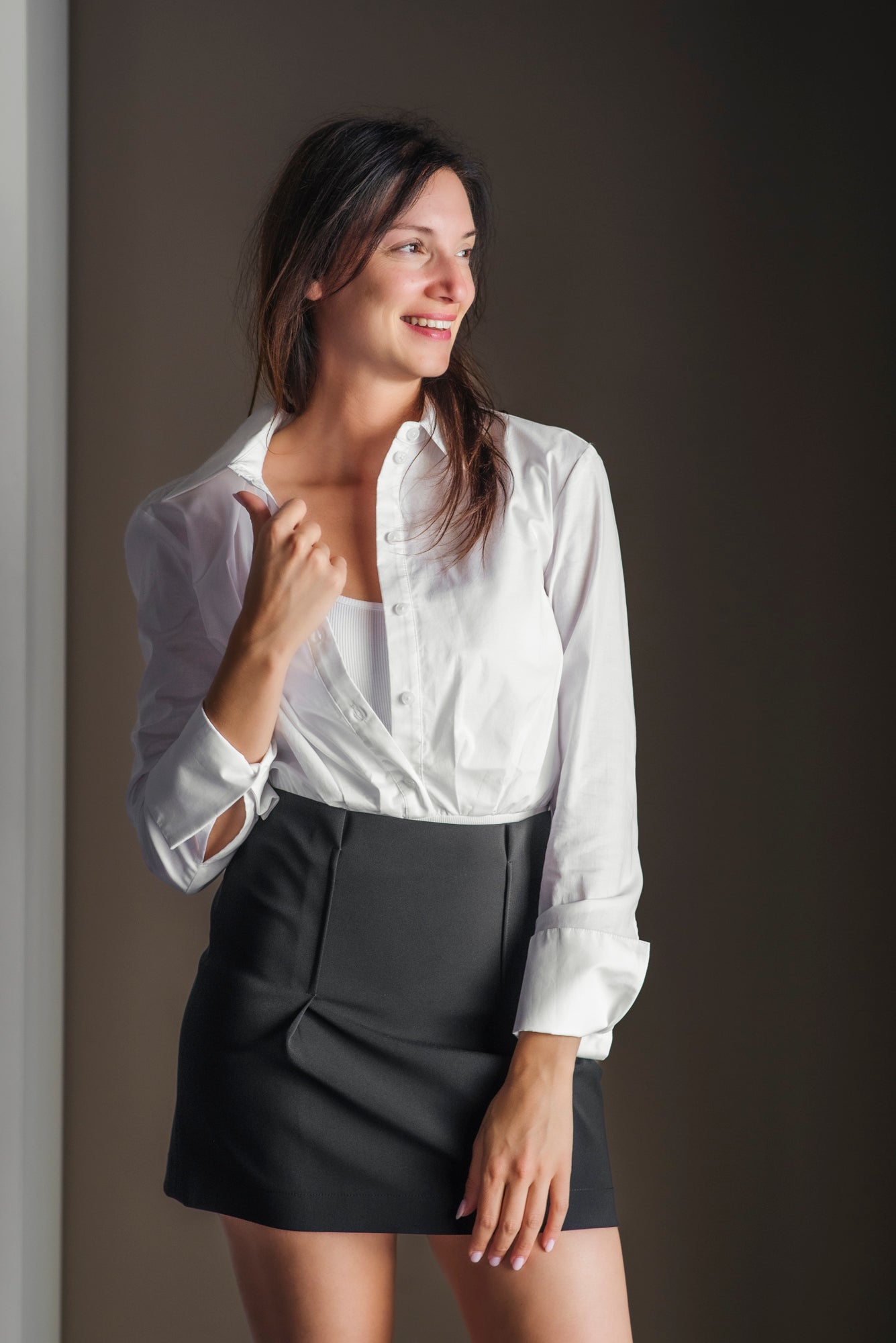 Camicia body con dettaglio  cut-out
