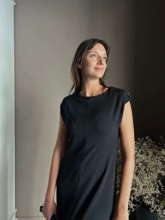 Abito lungo con spacco