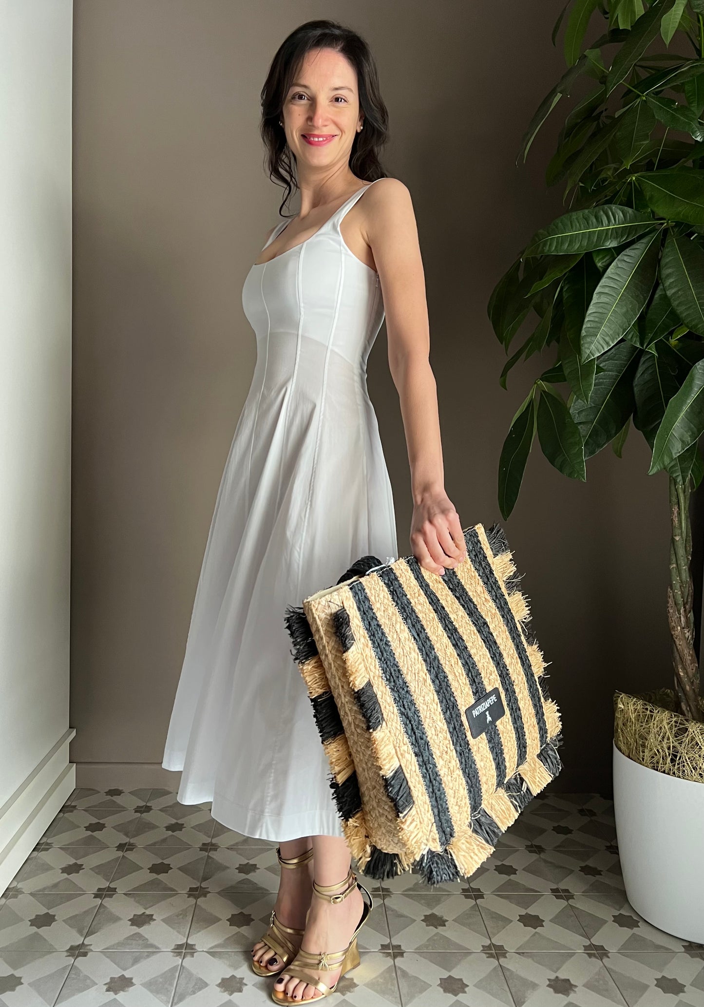 Borsa shopping in rafia