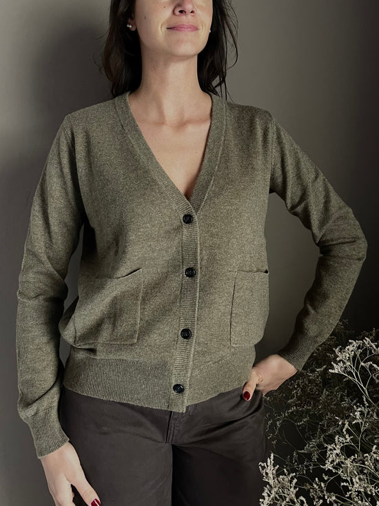 Cardigan in puro cashemire Notshy Salvia