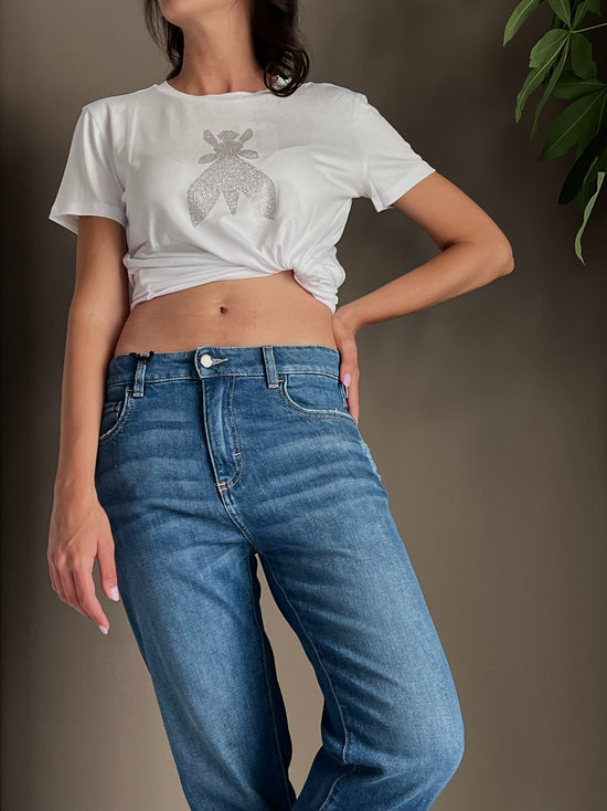 Pantalone Icon Denim modello Mimì