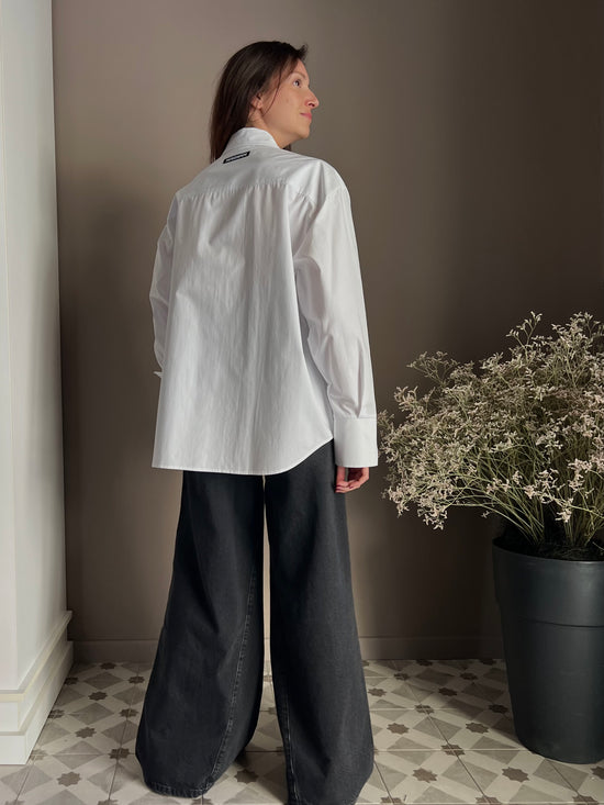 Camicia over in cotone