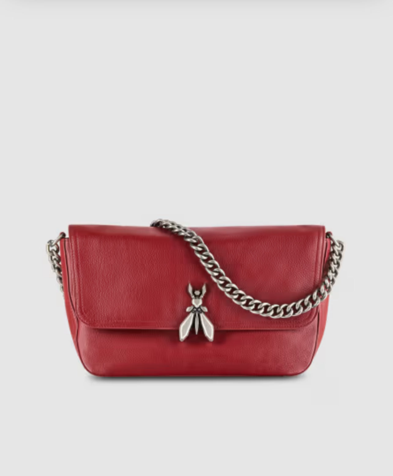 Borsa a spalla media con catena