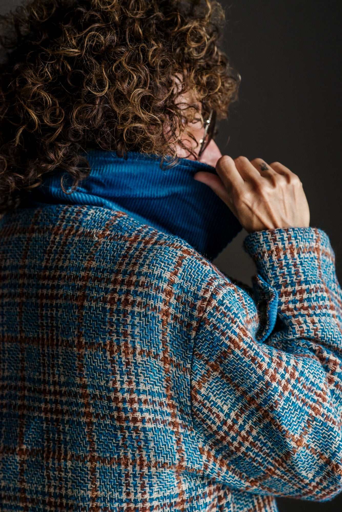 Cappotto doppiopetto oversize Noumeno Concept