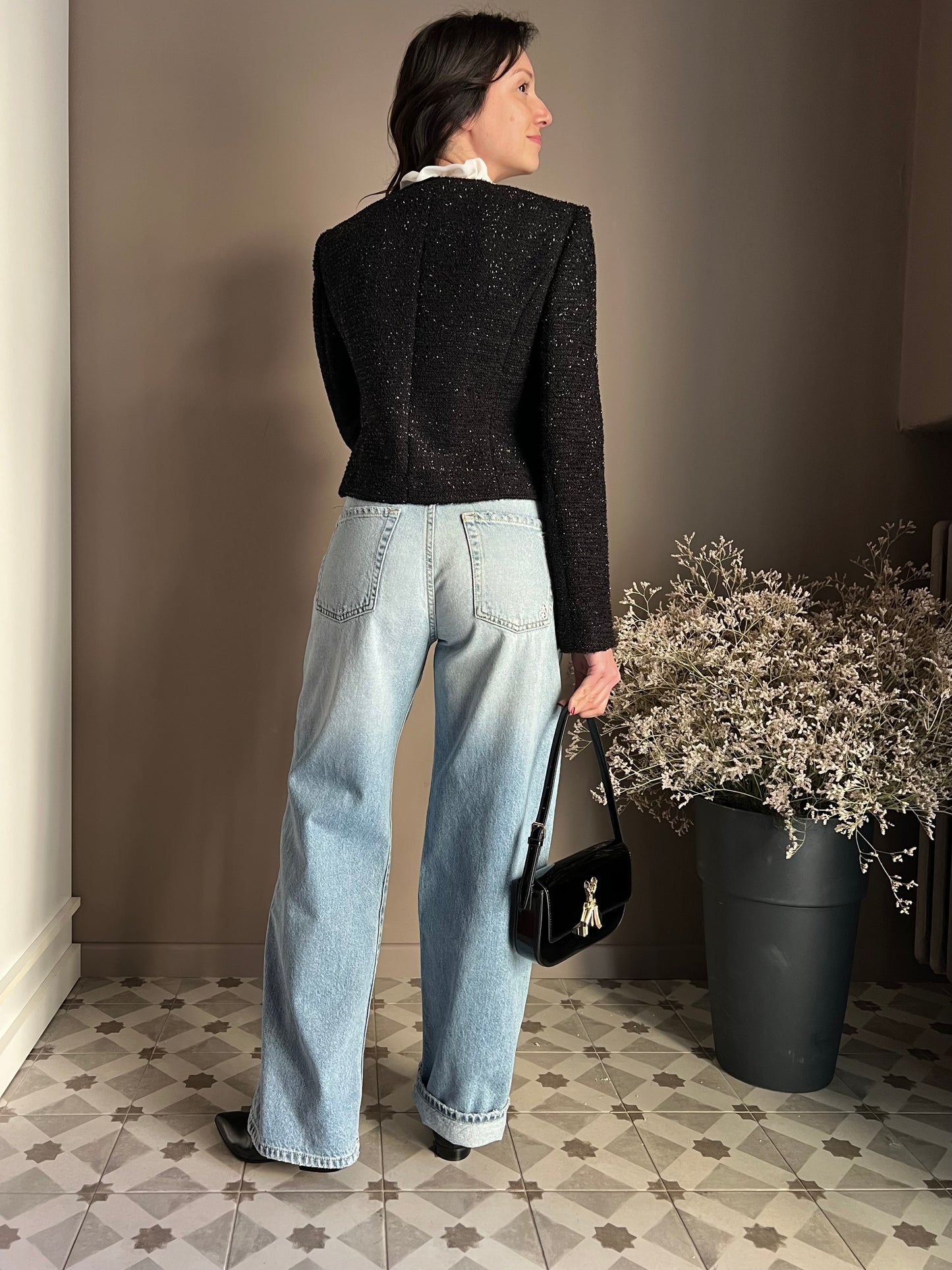 Giacca in tweed lurex