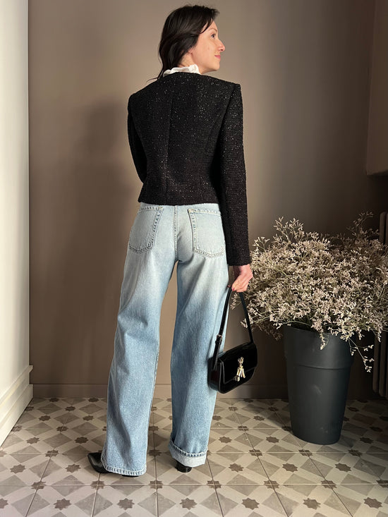 Giacca in tweed lurex