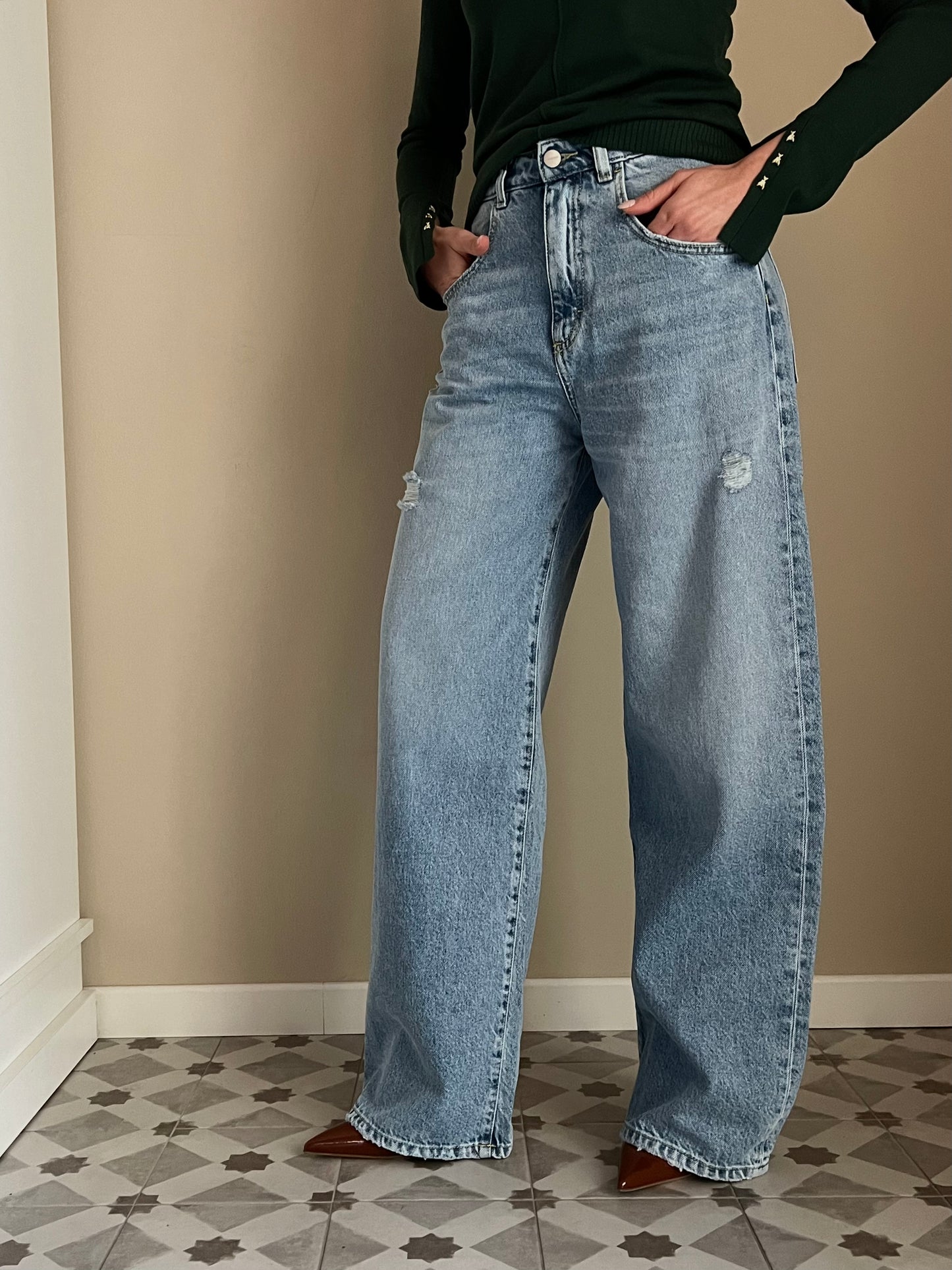 Pantalone jeans Poppy Icon Denim