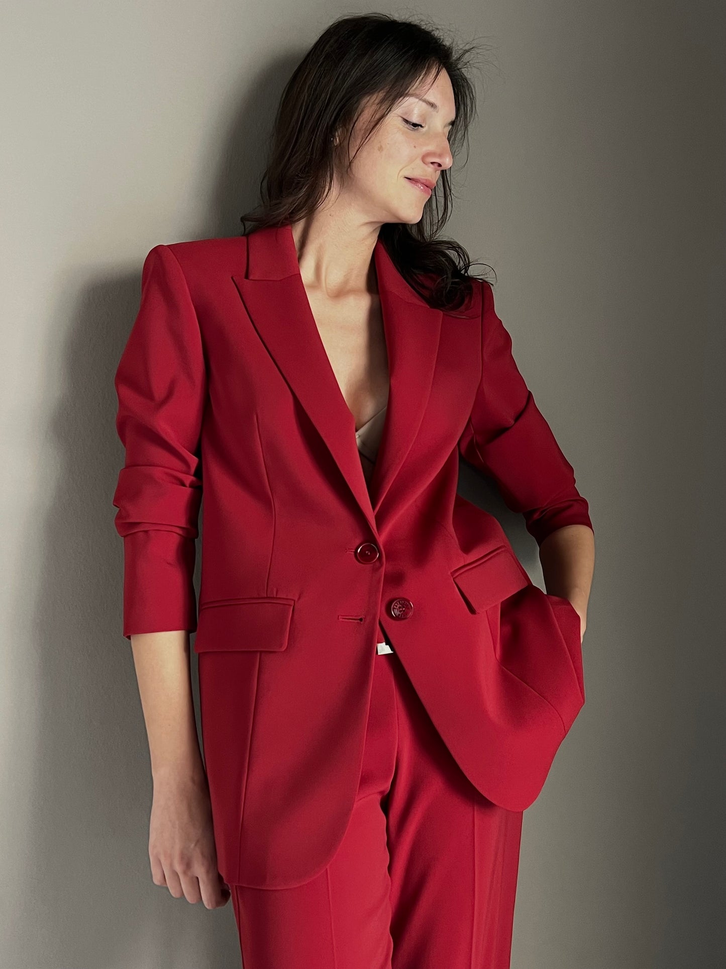 Giacca maschile Velvet Red