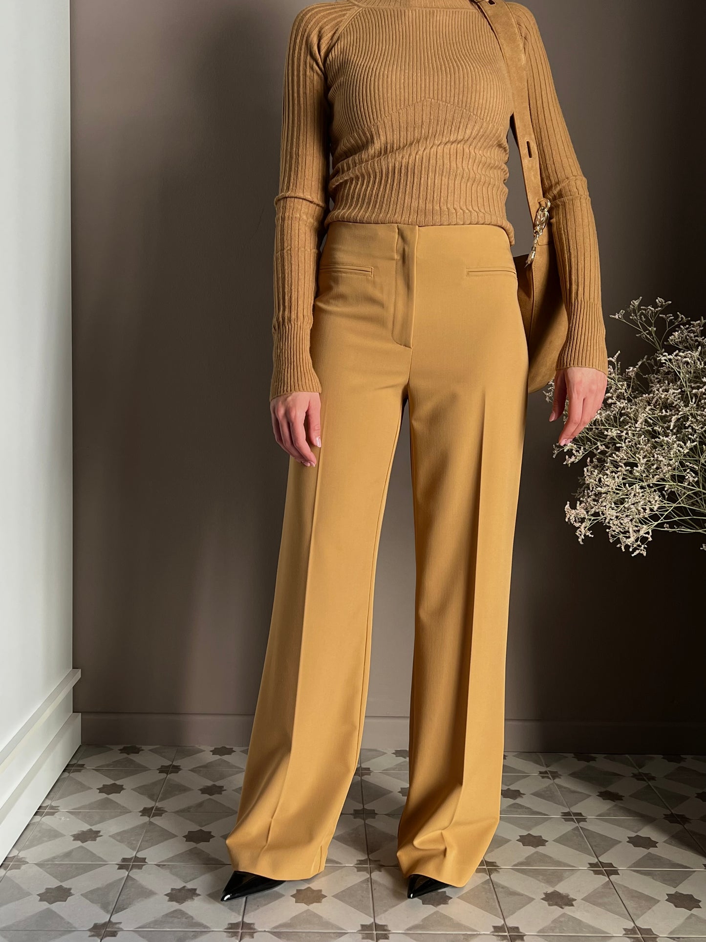 Pantalone fluido Urban beige