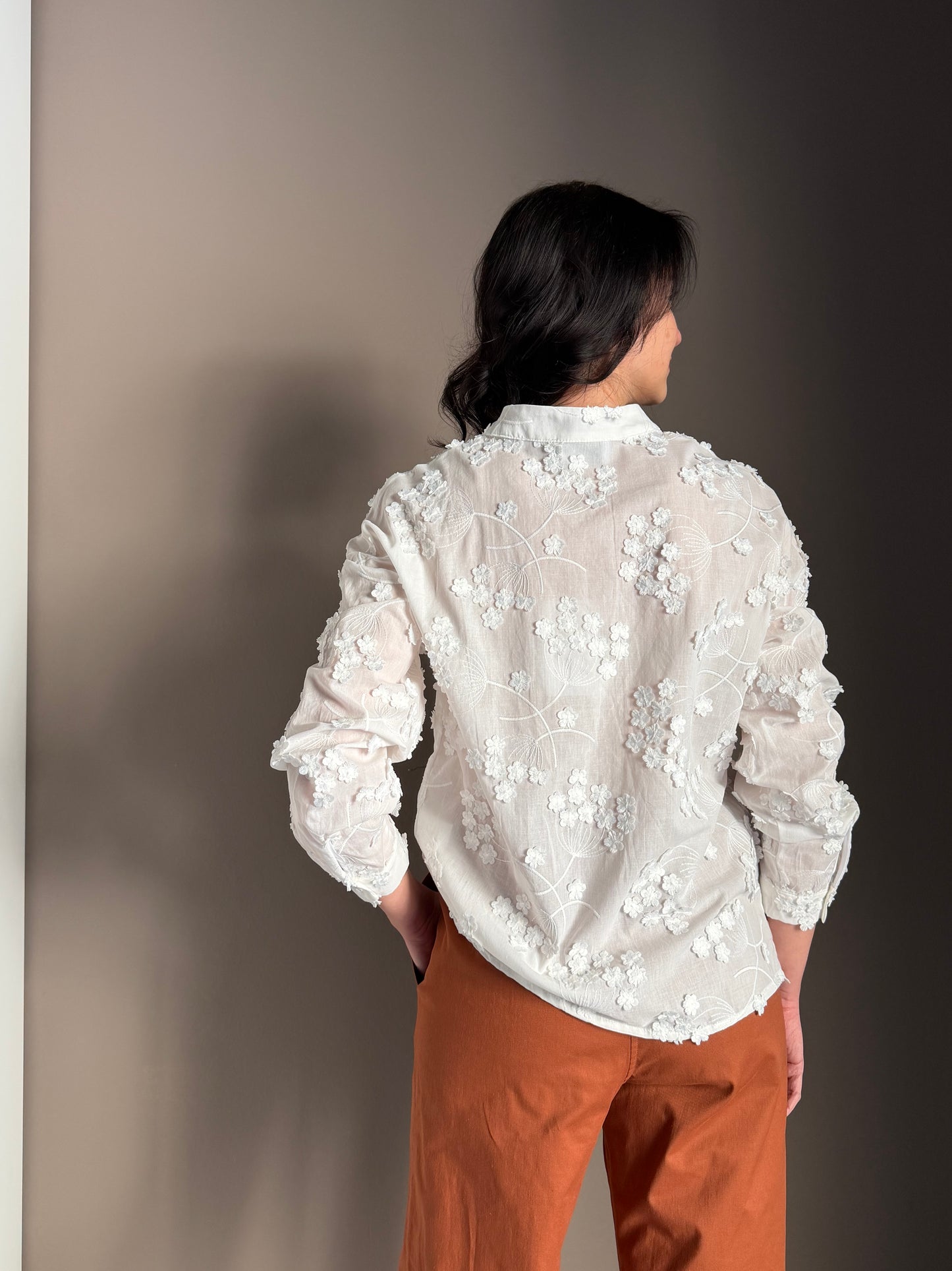 Camicia So Allure in cotone con fiorellini