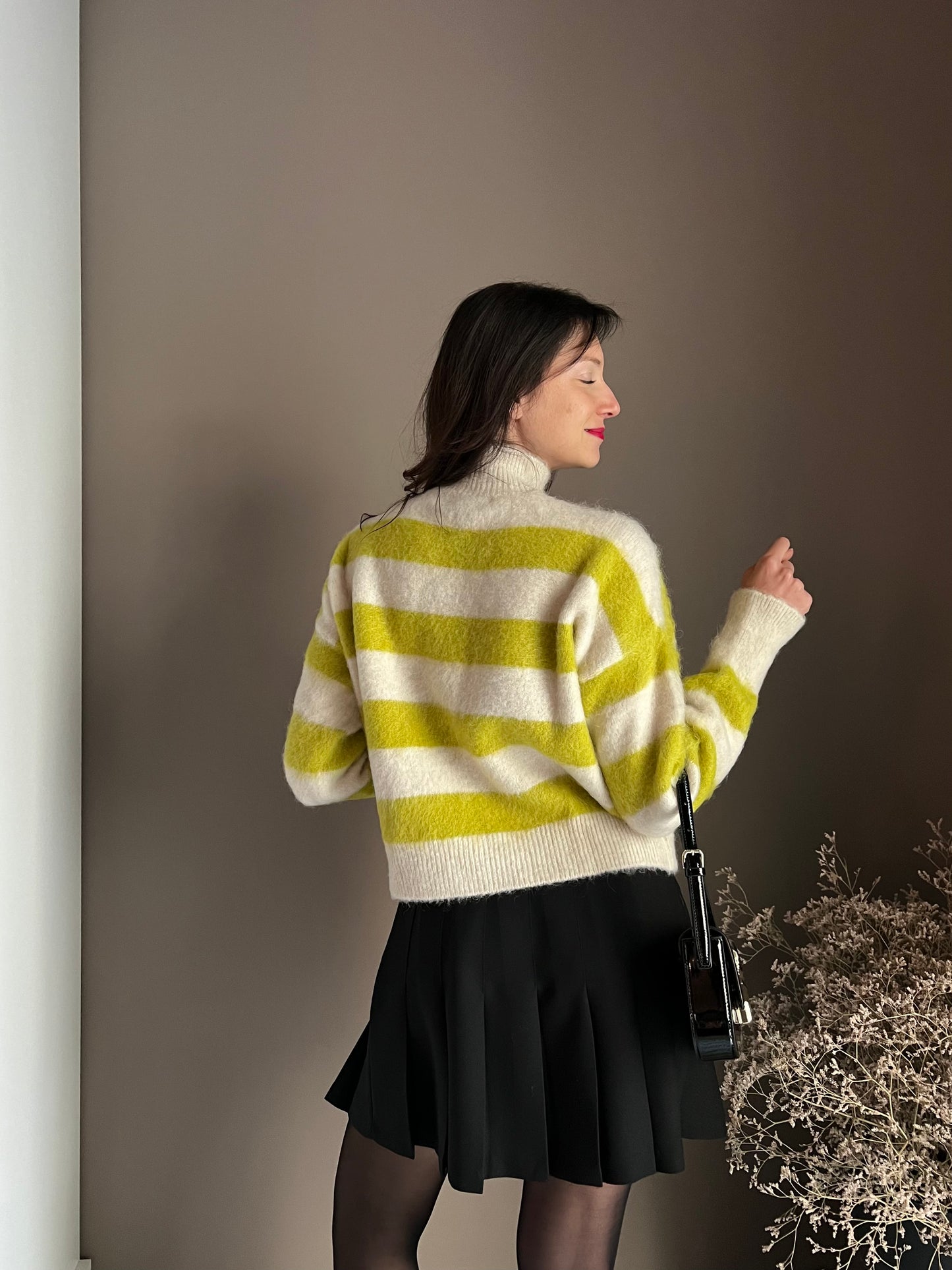 Maglia Christmas Mood a righe