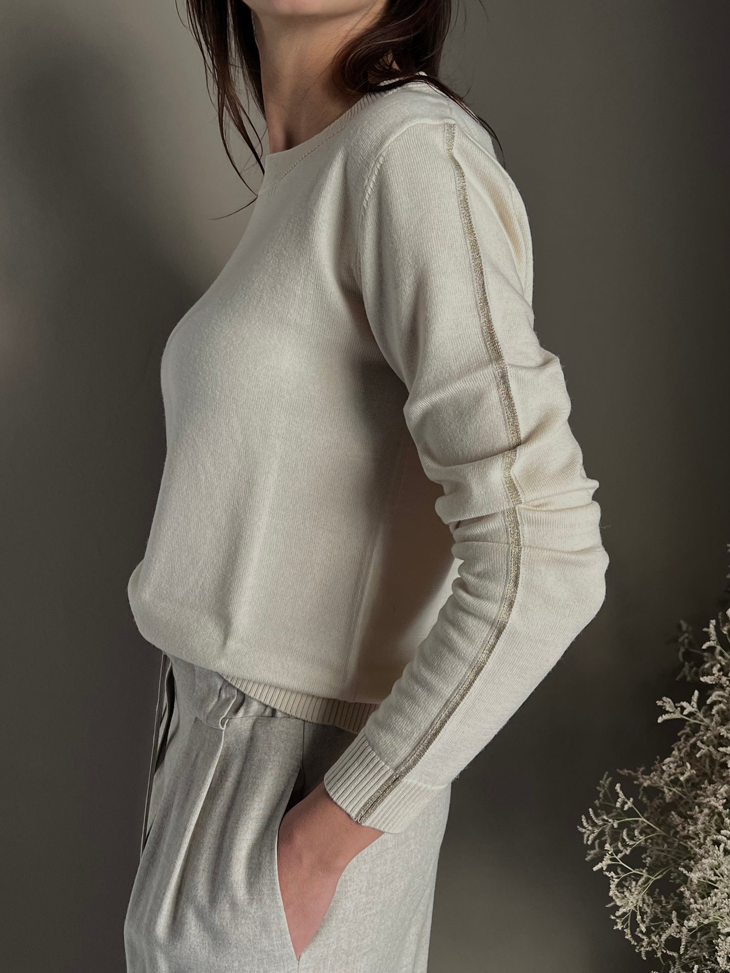 Maglia girocollo Patrizia pepe in pura lana merino