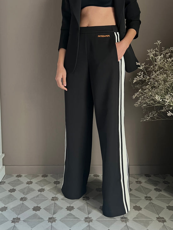 Pantalone Sporty-Chic Patrizia Pepe con Banda Laterale