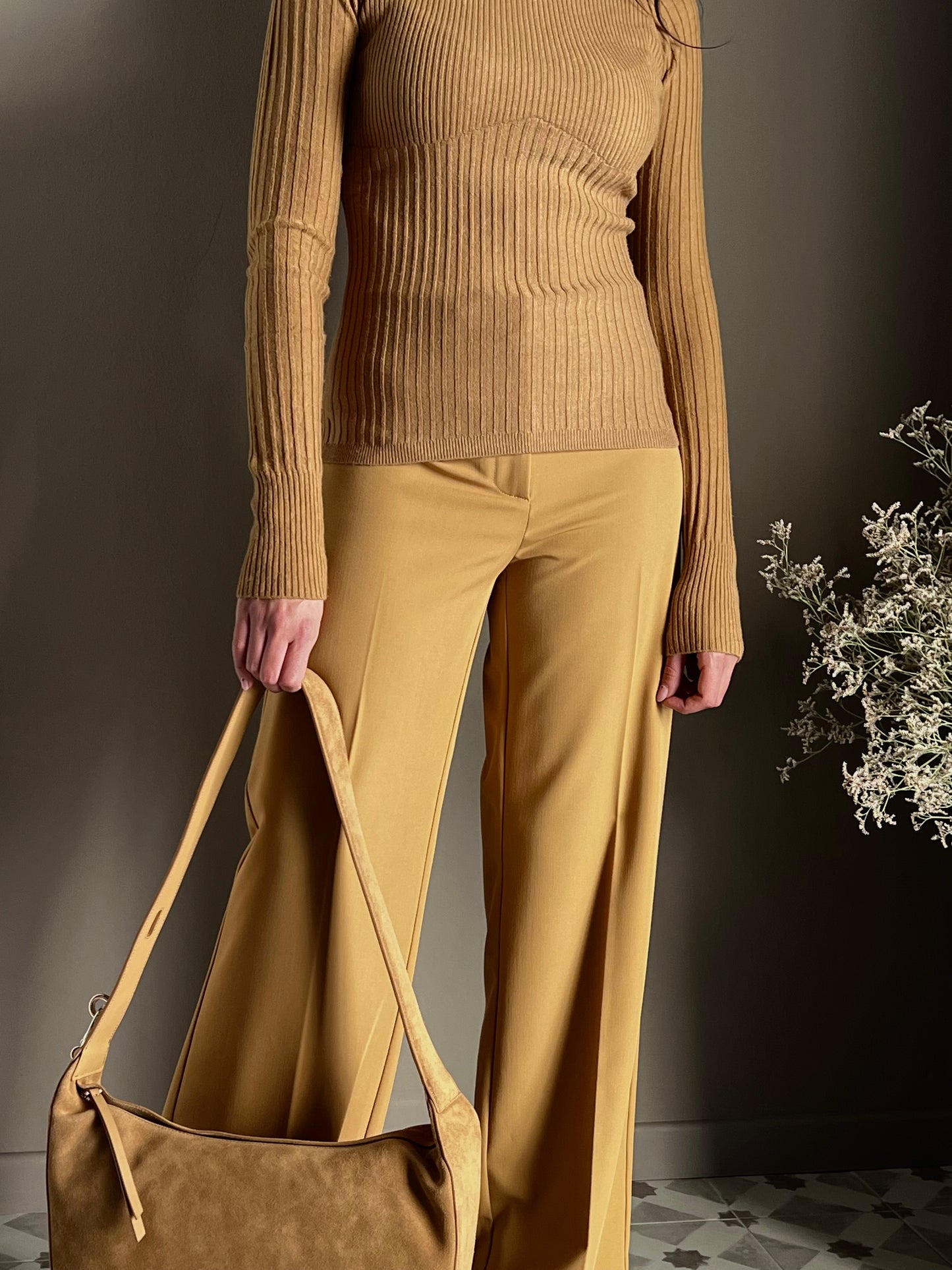 Pantalone fluido Urban beige